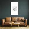 image:imageKate and Laurel Framed Wall Art Print Modern Succulent by Tai Prints 25 x 25 Svelte Noir Black Frame Modern Contemporary Flower Art for Wall DecorSvelte Noir Black