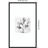 image:imageKate and Laurel Framed Wall Art Print Modern Succulent by Tai Prints 25 x 25 Svelte Noir Black Frame Modern Contemporary Flower Art for Wall DecorSvelte Noir Black