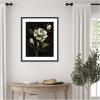 image:imageKate and Laurel Framed Wall Art Print Moody Floral 2 by Annie Quigley 21 x 25 Stylish Black Narrow Frame Modern Contemporary Flowers Nature Art for Wall Decor25L x 21W