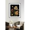image:imageKate and Laurel Framed Wall Art Print Moody Floral 5 by Annie Quigley 21 x 25 Stylish Black Narrow Frame Rustic Farmhouse Flowers Art for Wall Decor41L x 33W