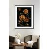 image:imageKate and Laurel Framed Wall Art Print Moody Floral 6 by Annie Quigley 21 x 25 Stylish Black Narrow Frame Modern Contemporary Flowers Nature Art for Wall Decor41L x 33W