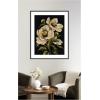 image:imageKate and Laurel Framed Wall Art Print Moody Floral 8 by Annie Quigley 21 x 25 Stylish Black Narrow Frame Modern Contemporary Flowers Nature Art for Wall Decor41L x 33W