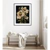 image:imageKate and Laurel Framed Wall Art Print Moody Floral 8 by Annie Quigley 21 x 25 Stylish Black Narrow Frame Modern Contemporary Flowers Nature Art for Wall Decor41L x 33W