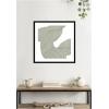 image:imageKate and Laurel Framed Wall Art Print Movement Lines by Gabrielly Guedes 25 x 25 Svelte Noir Black Frame Modern Contemporary Abstract Art for Wall Decor