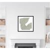 image:imageKate and Laurel Framed Wall Art Print Movement Lines by Gabrielly Guedes 25 x 25 Svelte Noir Black Frame Modern Contemporary Abstract Art for Wall Decor