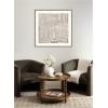 image:imageKate and Laurel Framed Wall Art Print NC Kenya by Nikki Chu 34 x 34 Mila Dark Silver Frame Modern Contemporary Abstract Art for Wall Decor