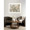 image:imageKate and Laurel Framed Wall Art Print Olive Tree Abstract No 31 by The Creative Bunch Studio 42 x 34 Woodgrain Stripe Mocha Frame Modern Contemporary Nature Art for Wall DecorSvelte Natural