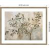 image:imageKate and Laurel Framed Wall Art Print Olive Tree Abstract No 31 by The Creative Bunch Studio 42 x 34 Woodgrain Stripe Mocha Frame Modern Contemporary Nature Art for Wall DecorWoodgrain Stripe Mocha