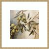 image:imageKate and Laurel Framed Wall Art Print Olive Tree by The Creative Bunch Studio 26 x 26 Florence Medium Brown Frame Rustic Farmhouse Still Life Art for Wall DecorMila Dark Gold