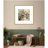 image:imageKate and Laurel Framed Wall Art Print Olive Tree by The Creative Bunch Studio 26 x 26 Florence Medium Brown Frame Rustic Farmhouse Still Life Art for Wall DecorMila Dark Gold