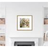 image:imageKate and Laurel Framed Wall Art Print Olive Tree by The Creative Bunch Studio 26 x 26 Florence Medium Brown Frame Rustic Farmhouse Still Life Art for Wall DecorMila Dark Gold