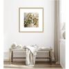 image:imageKate and Laurel Framed Wall Art Print Olive Tree by The Creative Bunch Studio 26 x 26 Florence Medium Brown Frame Rustic Farmhouse Still Life Art for Wall DecorMila Dark Gold