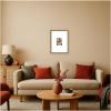 image:imageKate and Laurel Framed Wall Art Print Queen with Flower 18x24 FC by Felicia Dadak 20 x 26 Castellan Gold Frame Modern Contemporary Abstract Art for Wall Decor