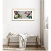 image:imageKate and Laurel Framed Wall Art Print Romantic Blooms by Mary Sparrow 42 x 22 Florence Gold Frame Traditional Flower Art for Wall Decor