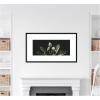 image:imageKate and Laurel Framed Wall Art Print Salutation by Emiko and Mark Franzen F2 Images 41 x 24 Svelte Noir Black Frame Modern Contemporary Flower Art for Wall Decor