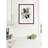 image:imageKate and Laurel Framed Wall Art Print Summer View No2 by Dan Hobday 20 x 26 Florence Medium Brown Frame Modern Contemporary Flower Art for Wall Decor26L x 20W