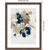 image:imageKate and Laurel Framed Wall Art Print Summer View No2 by Dan Hobday 20 x 26 Florence Medium Brown Frame Modern Contemporary Flower Art for Wall Decor26L x 20W