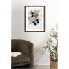 image:imageKate and Laurel Framed Wall Art Print Summer View No2 by Dan Hobday 20 x 26 Florence Medium Brown Frame Modern Contemporary Flower Art for Wall Decor26L x 20W