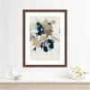 image:imageKate and Laurel Framed Wall Art Print Summer View No2 by Dan Hobday 20 x 26 Florence Medium Brown Frame Modern Contemporary Flower Art for Wall Decor26L x 20W