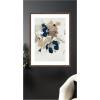 image:imageKate and Laurel Framed Wall Art Print Summer View No2 by Dan Hobday 20 x 26 Florence Medium Brown Frame Modern Contemporary Flower Art for Wall Decor42L x 32W