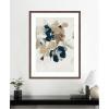 image:imageKate and Laurel Framed Wall Art Print Summer View No2 by Dan Hobday 20 x 26 Florence Medium Brown Frame Modern Contemporary Flower Art for Wall Decor42L x 32W