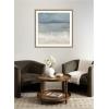image:imageKate and Laurel Framed Wall Art Print The Blues by Mary Sparrow 26 x 26 Florence Silver Frame Coastal Abstract Art for Wall DecorFlorence Light Brown