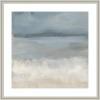 image:imageKate and Laurel Framed Wall Art Print The Blues by Mary Sparrow 26 x 26 Florence Silver Frame Coastal Abstract Art for Wall DecorFlorence Silver
