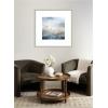 image:imageKate and Laurel Framed Wall Art Print Tonal Abstract Oceanic Nautical Serenity Blue by The Creative Bunch Studio 26 x 26 Florence Silver Frame Coastal Abstract Art for Wall DecorFlorence Silver
