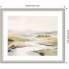 image:imageKate and Laurel Framed Wall Art Print Tranquil Landscape No 2 by Amy Lighthall 26 x 22 Florence Silver Frame Modern Contemporary Abstract Art for Wall DecorFlorence Silver