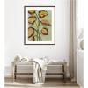 image:imageKate and Laurel Framed Wall Art Print Vibrant Foliage by Nikita Jariwala 22 x 26 Florence Medium Brown Frame Modern Contemporary Abstract Art for Wall Decor42L x 34W
