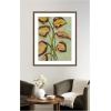 image:imageKate and Laurel Framed Wall Art Print Vibrant Foliage by Nikita Jariwala 22 x 26 Florence Medium Brown Frame Modern Contemporary Abstract Art for Wall Decor42L x 34W