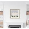 image:imageKate and Laurel Framed Wall Art Print White Tulip by Gabrielly Guedes 26 x 26 Castellan Distressed White Frame Modern Contemporary Flower Art for Wall Decor