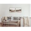 image:imageKate and Laurel Golden Mountainside I amp II 2 Piece Framed Canvas Wall Art Set by Amy Lighthall Sylvie Dark Gold Modern Contemporary Abstract Art for Wall Decor
