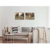 image:imageKate and Laurel Granada 1912 amp Gardens at Florence John Singer Sargent 2 Piece Framed Canvas Wall Art Set by Nostalgia Prints Sylvie Walnut Traditional Landscape Art for Wall Decor
