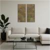 image:imageKate and Laurel Hillside with Trees Jamaic Frederic Edwin 2 Piece Framed Canvas Wall Art Set by The Smithsonian American Art Museum Sylvie Walnut Traditional Landscape Art for Wall Decor