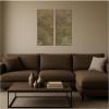 image:imageKate and Laurel Hillside with Trees Jamaic Frederic Edwin 2 Piece Framed Canvas Wall Art Set by The Smithsonian American Art Museum Sylvie Walnut Traditional Landscape Art for Wall Decor