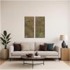 image:imageKate and Laurel Hillside with Trees Jamaic Frederic Edwin 2 Piece Framed Canvas Wall Art Set by The Smithsonian American Art Museum Sylvie Walnut Traditional Landscape Art for Wall Decor