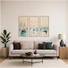 image:imageKate and Laurel Honfleur le Petit Port Henri Manguin 3 Piece Framed Canvas Wall Art Set by Nostalgia Prints Sylvie Natural Coastal Beach Art for Wall Decor