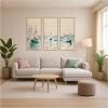 image:imageKate and Laurel Honfleur le Petit Port Henri Manguin 3 Piece Framed Canvas Wall Art Set by Nostalgia Prints Sylvie Natural Coastal Beach Art for Wall Decor