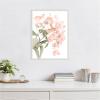 image:imageKate and Laurel Hydrangea Framed Canvas Wall Art by Alicia Abla 18 x 24 Sylvie Beaded White Modern Contemporary Flowers Nature Art for Wall Decor Living Room Bedroom