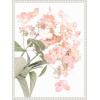 image:imageKate and Laurel Hydrangea Framed Canvas Wall Art by Alicia Abla 18 x 24 Sylvie Beaded White Modern Contemporary Flowers Nature Art for Wall Decor Living Room Bedroom