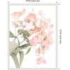 image:imageKate and Laurel Hydrangea Framed Canvas Wall Art by Alicia Abla 18 x 24 Sylvie Beaded White Modern Contemporary Flowers Nature Art for Wall Decor Living Room Bedroom