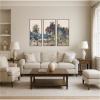image:imageKate and Laurel Landscape Sketch J Frank Currier 3 Piece Framed Canvas Wall Art Set by The Smithsonian American Art Museum Sylvie Walnut Modern Contemporary Abstract Art for Wall Decor
