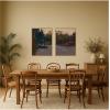 image:imageKate and Laurel Landscape Sketch Jan Stanislawski 2 Piece Framed Canvas Wall Art Set by Nostalgia Prints Sylvie Natural Modern Contemporary Abstract Art for Wall Decor