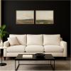 image:imageKate and Laurel Lowland Landscape Sketch Chrystian Breslauer 2 Piece Framed Canvas Wall Art Set by Nostalgia Prints Sylvie Dark Gold Modern Contemporary Landscape Art for Wall Decor