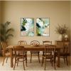 image:imageKate and Laurel Lush Garden I 2 Piece Framed Canvas Wall Art Set by Amy Lighthall Sylvie Dark Gold Modern Contemporary Abstract Art for Wall Decor