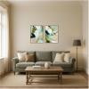 image:imageKate and Laurel Lush Garden I 2 Piece Framed Canvas Wall Art Set by Amy Lighthall Sylvie Dark Gold Modern Contemporary Abstract Art for Wall Decor
