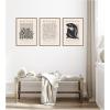 image:imageKate and Laurel Matisse Inspired Florals amp Woman Silhouette 3 Piece Framed Canvas Wall Art Set by Gabrielly Guedes Sylvie Dark Gold Modern Contemporary Abstract Art for Wall DecorSylvie Dark Gold