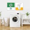 image:imageKate and Laurel Minimalist Floral Vase Green and Yellow  set of 2 22x22 Framed Canvas Wall Art Set by Teju Reval Sylvie Beaded White Black amp White Still Life Flowers Flowers Still Life Art