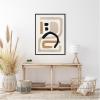 image:imageKate and Laurel Neutral Abstract 2 Minimal Modern Art Framed Canvas Wall Art by July Art Prints 18 x 24 Sylvie Black Modern Abstract Art for Wall Decor Living Room BedroomBlack
